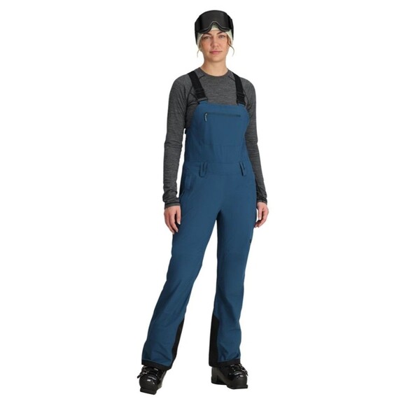 Outdoor Research Carbide Bib Overall Ski Pant - Women's  M/Reg Treeline Green - Picture 1 of 16